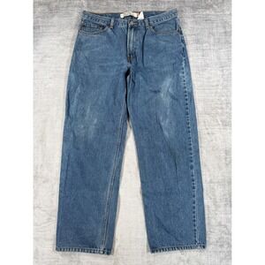 Levis Jeans Mens 38x32 Blue Denim 550 Relaxed Fit Straight Leg 2006 Vintage Y2K